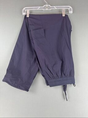 Pinspark Navy Blue Cargo Capri Pants